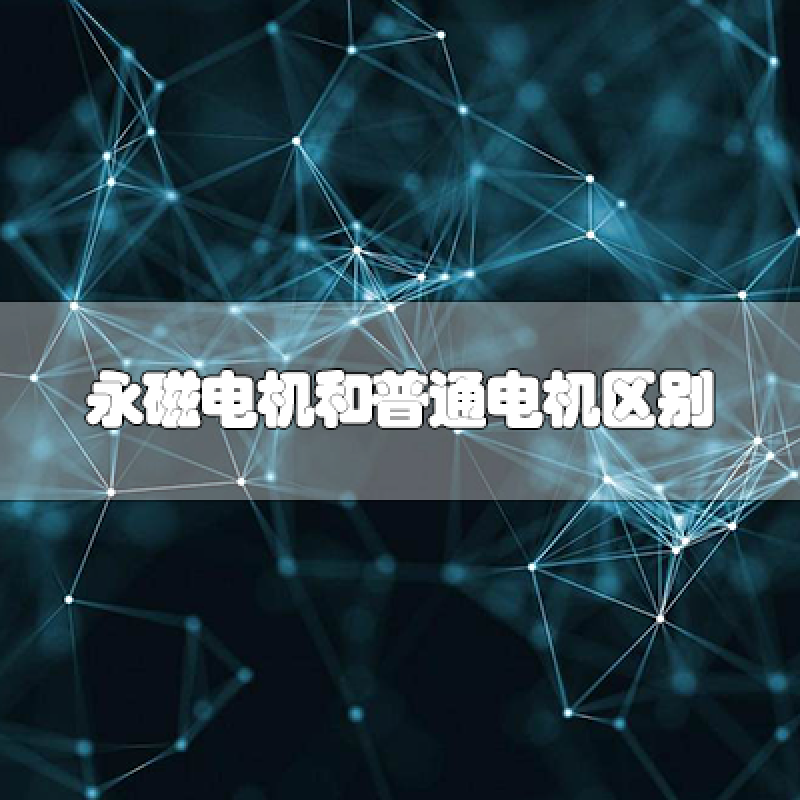 永磁電機和普通電機區(qū)別