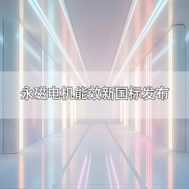永磁電機能效新國標GB30253-2024發(fā)布